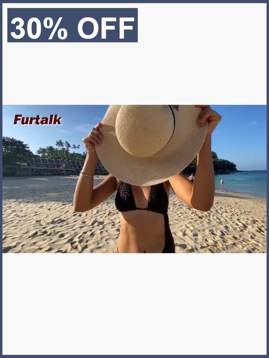 Wide Brim Sun Hat UPF 80 Foldable Packable Floppy Beach Hat main image 5